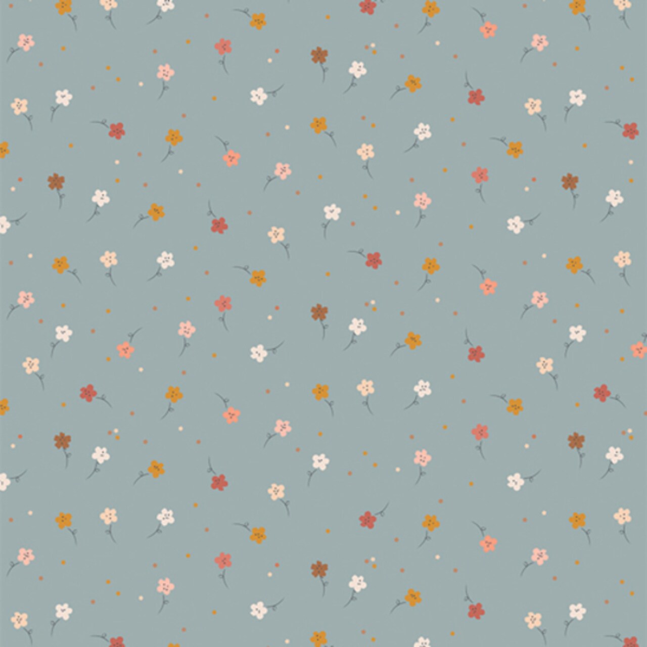 Calico Blooms in Ocean (gal34905) | Gayle Loraine | Elizabeth Chappell | Art Gallery